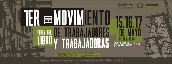 feria del libro del movimiento de los trabajadores