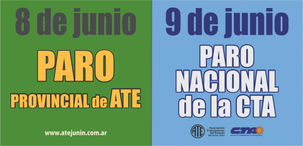 paro 8 y 9 de junio 2015