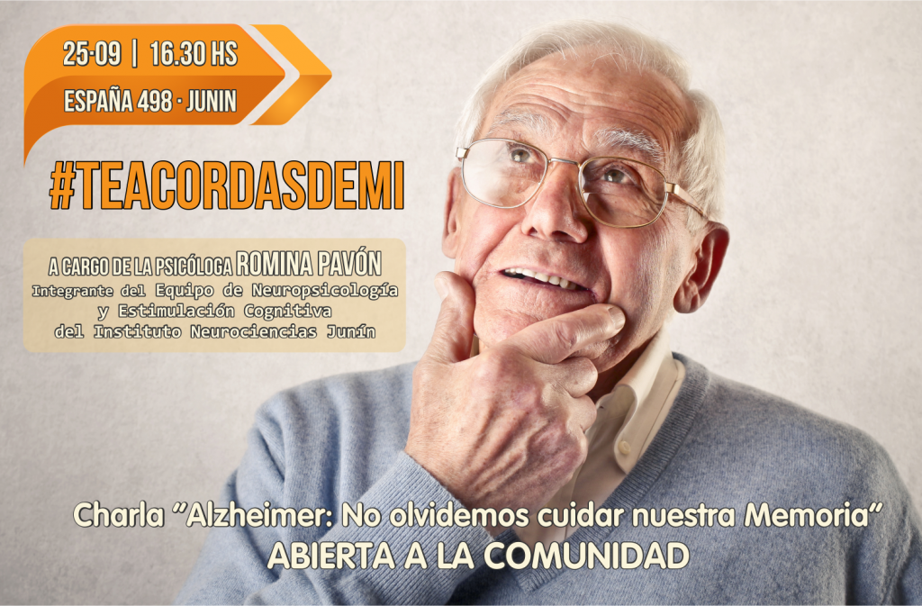 afiche charla alzheimer